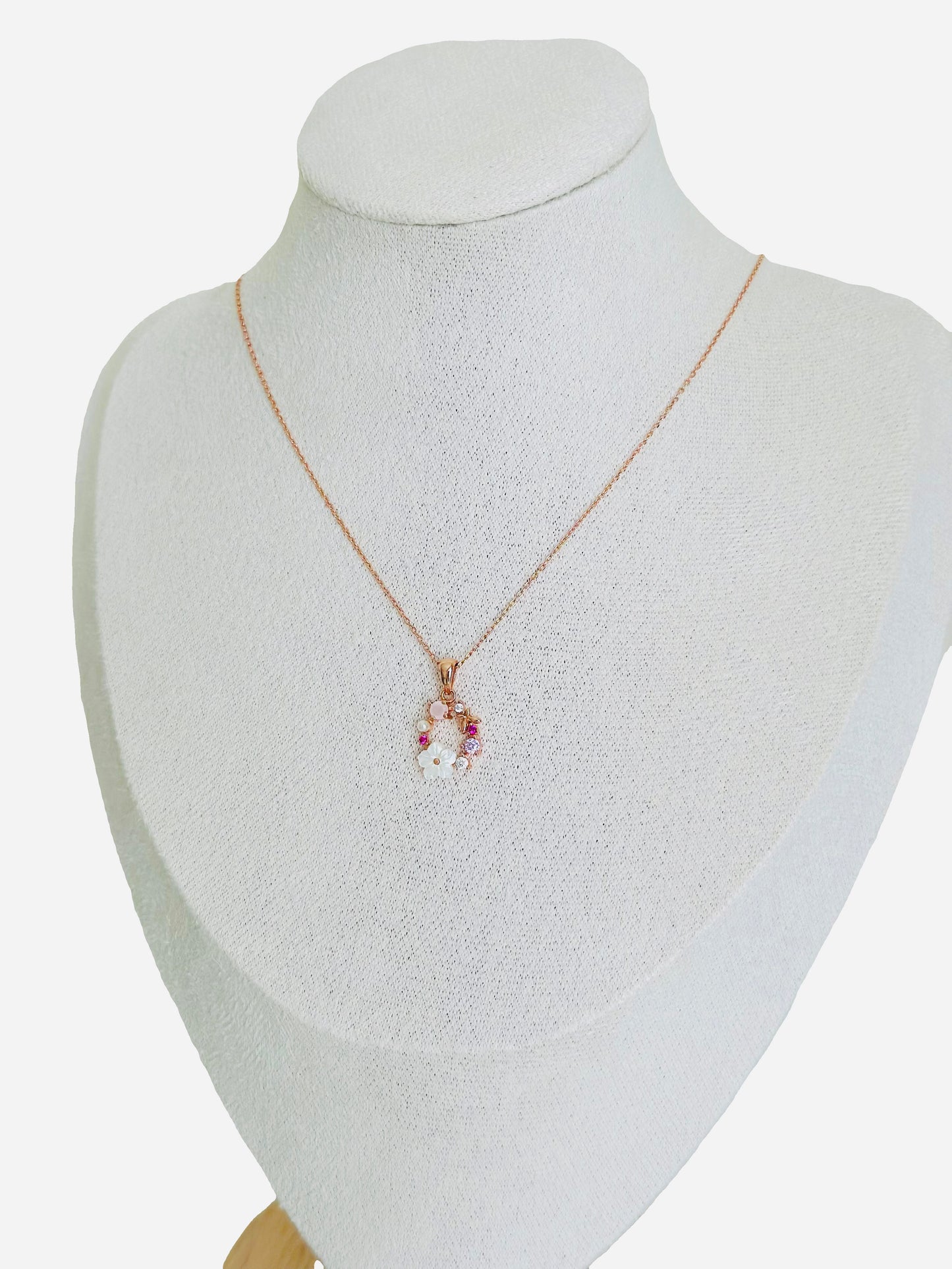 Cherry Blossom S925 Sterling Silver Necklace